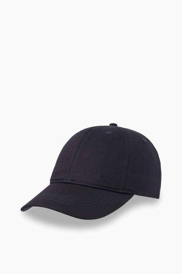 Uomo - Cappellino - blu scuro