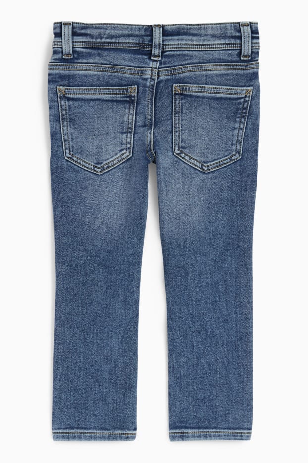 Kinder Buben - Straight Jeans - Jog Denim - jeansblau