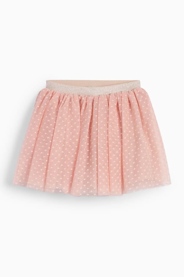 Enfants filles - Jupe - à pois - rose