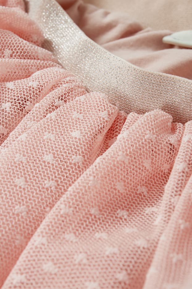 Enfants filles - Jupe - à pois - rose