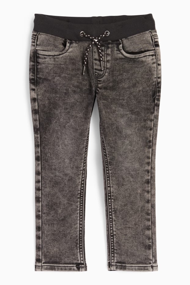 Copii - Băieți - Slim jeans - denim-gri