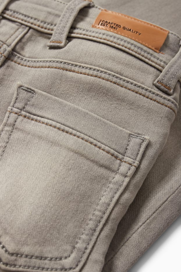 Enfants garçons - Skinny jean - jean gris clair
