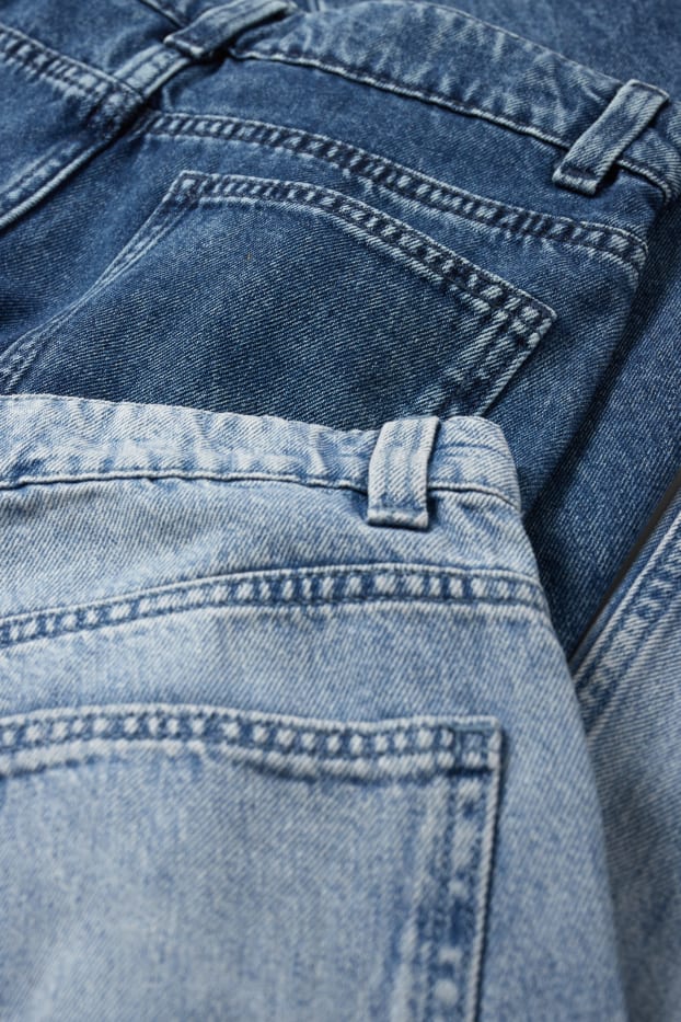 Copii - Băieți - Multipack 2 perechi - straight jeans - denim-albastru deschis