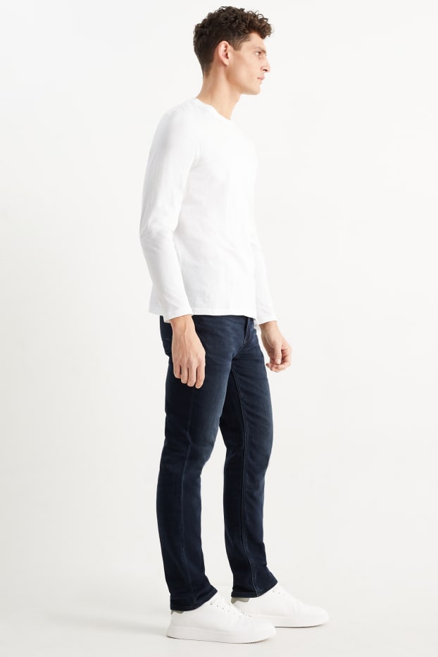 Heren - Slim jeans - Flex jog denim - LYCRA® - jeansdonkerblauw