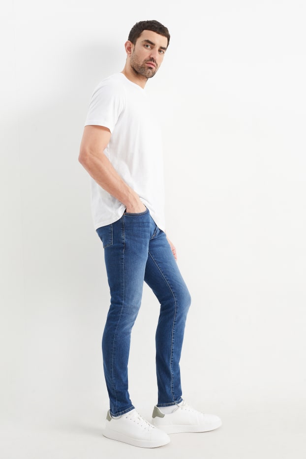 Uomo - Skinny jeans - LYCRA® - jeans blu