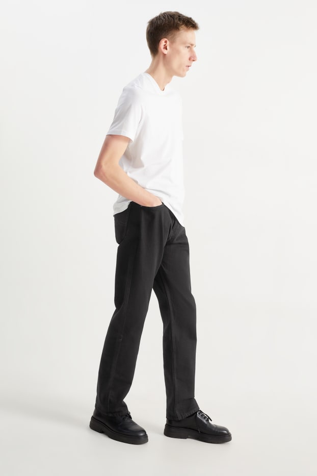 Uomo - Regular jeans - nero
