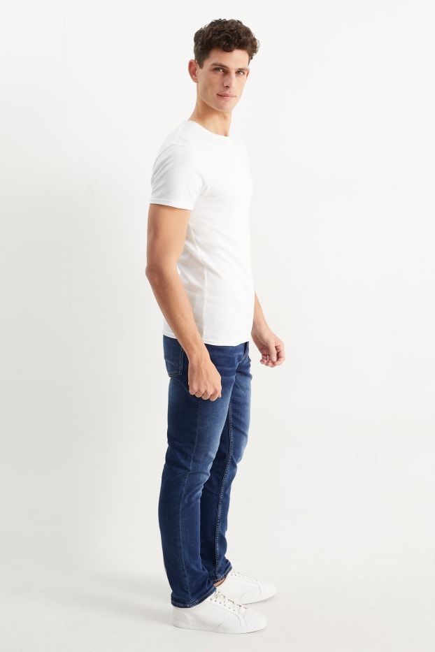 Home - Slim jeans - flex jog denim - LYCRA® - texà blau fosc
