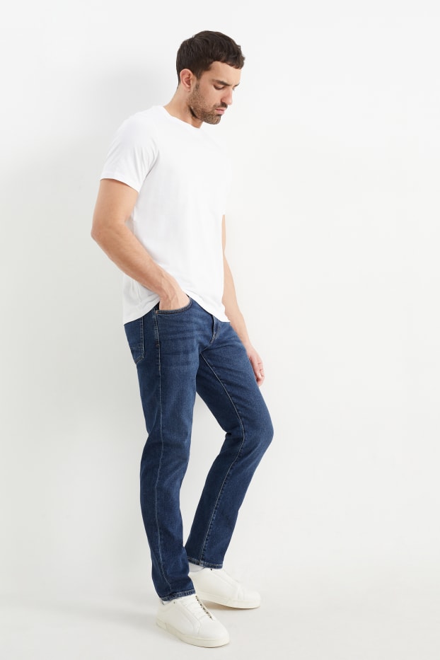 Hommes - Slim jean - LYCRA® - jean bleu