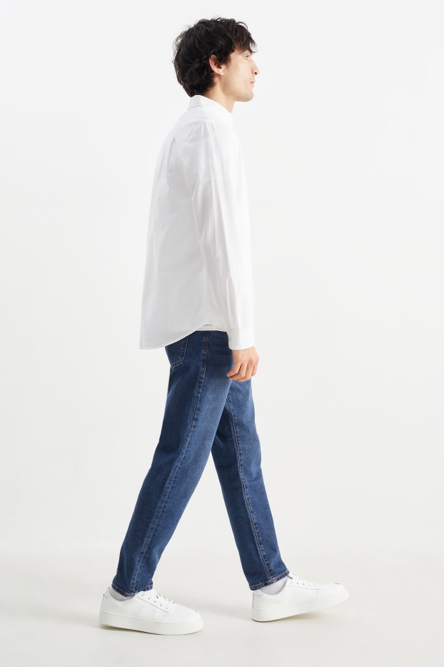 Hommes - Tapered jean - LYCRA® - jean bleu foncé
