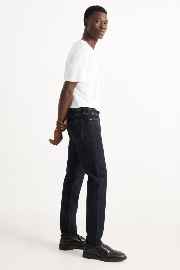 Men - Slim jeans - LYCRA® - denim-dark blue