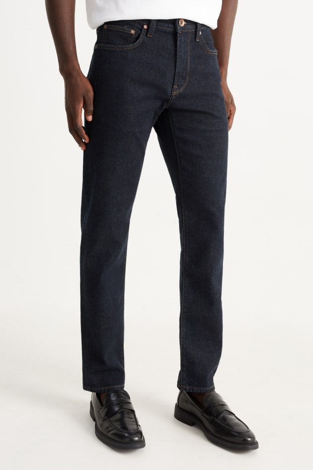 Men - Slim jeans - LYCRA® - denim-dark blue