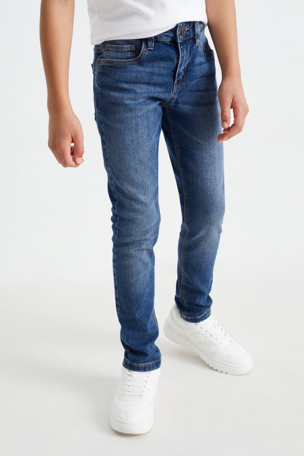 Niños: niños - Skinny jeans - vaqueros - azul