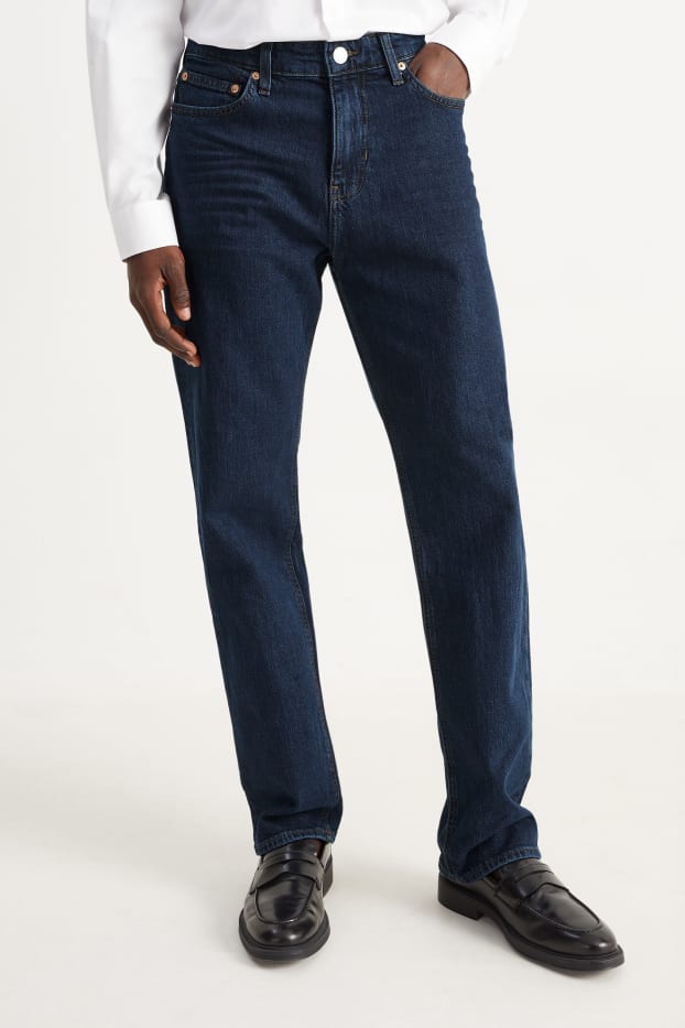 Uomo - Regular jeans - LYCRA® - jeans blu scuro