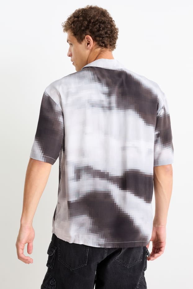 Herren - Hemd - Relaxed Fit - Kent - grau