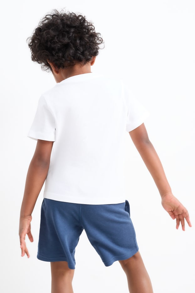 Children Boys - Austria - short sleeve T-shirt - white