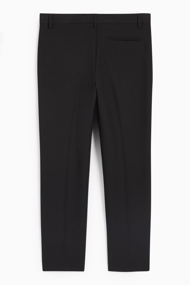 Kinder Buben - Baukasten-Hose - Stretch - LYCRA® - schwarz