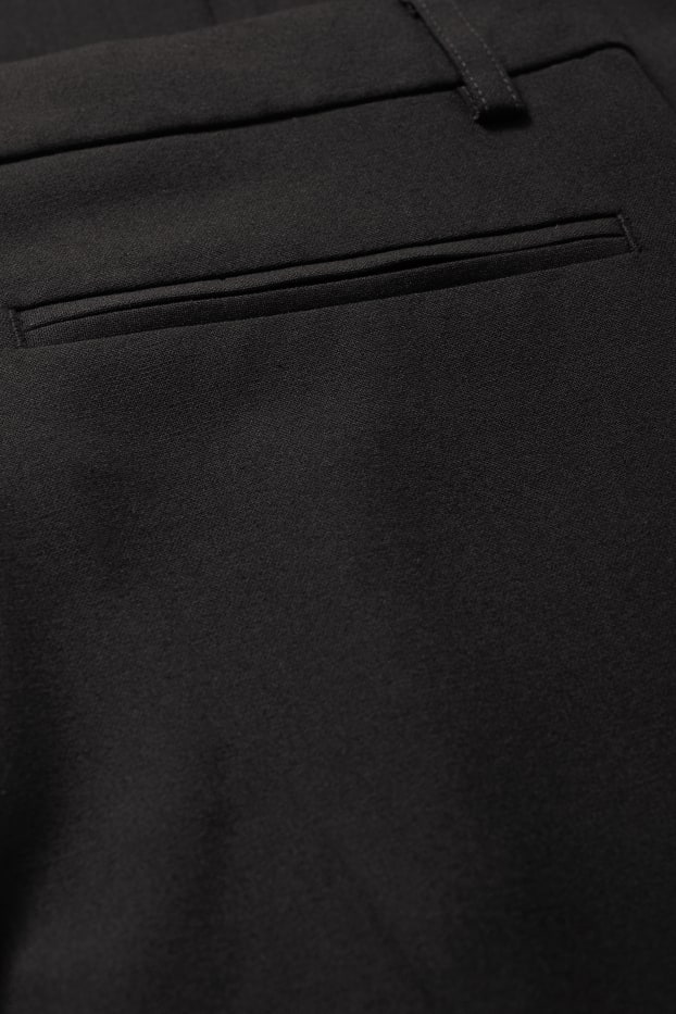 Kinder Buben - Baukasten-Hose - Stretch - LYCRA® - schwarz