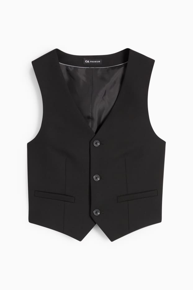 Bambini - Gilè coordinabile - stretch - LYCRA® - nero