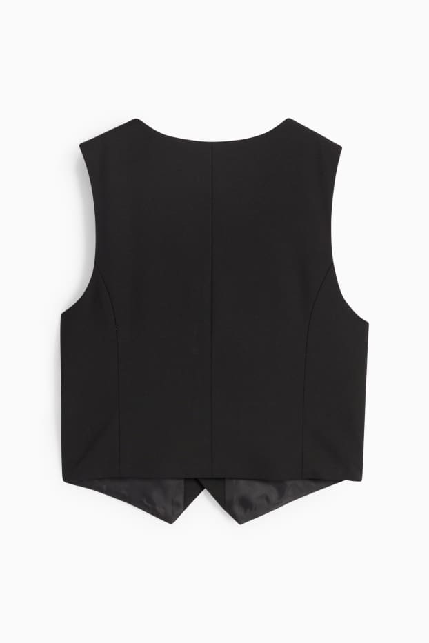 Bambini - Gilè coordinabile - stretch - LYCRA® - nero