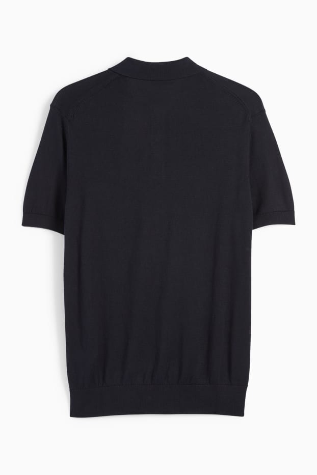 Herren - Poloshirt - dunkelblau
