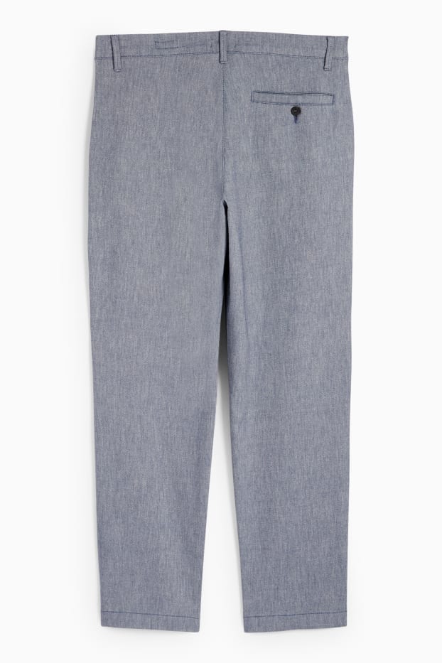 Men - Chinos - tapered fit - blue