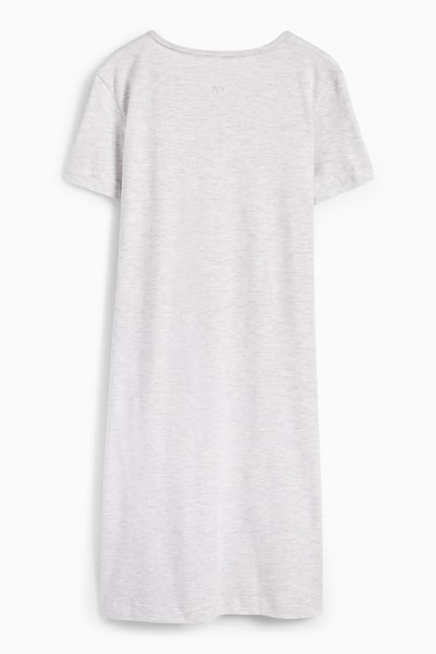 Femmes - Chemise de nuit - gris clair chiné