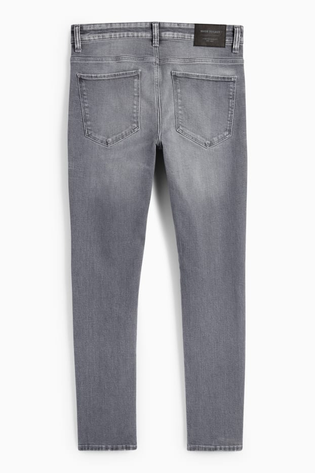 Bărbați - Skinny jeans - LYCRA® - denim-gri deschis