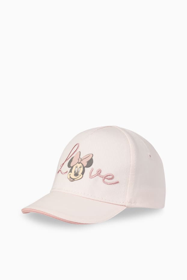 Baby: meisjes - Minnie Mouse - babypetje - roze