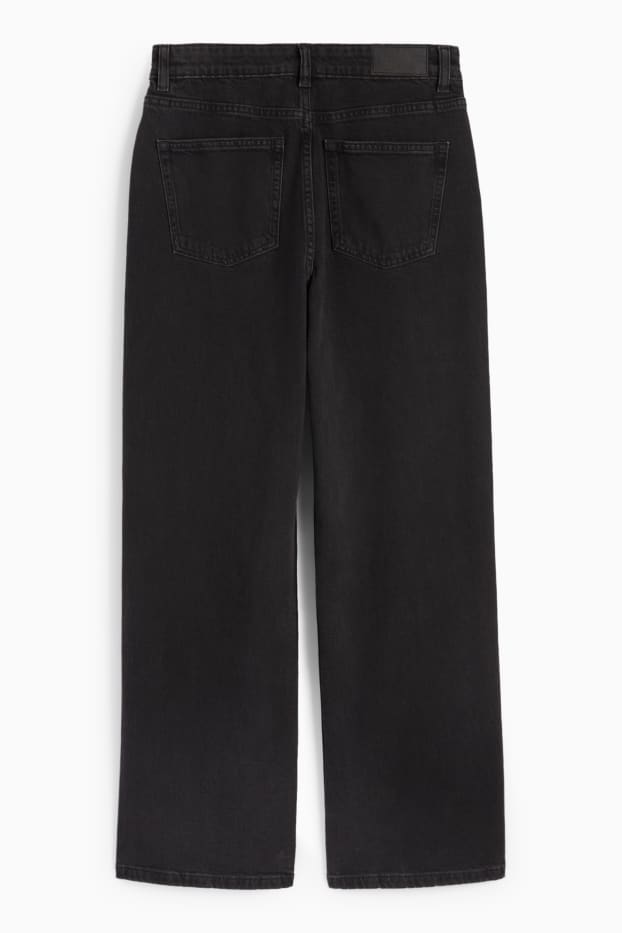 Femmes - Baggy jean - mid waist - jean gris foncé