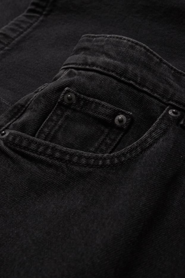 Femmes - Baggy jean - mid waist - jean gris foncé