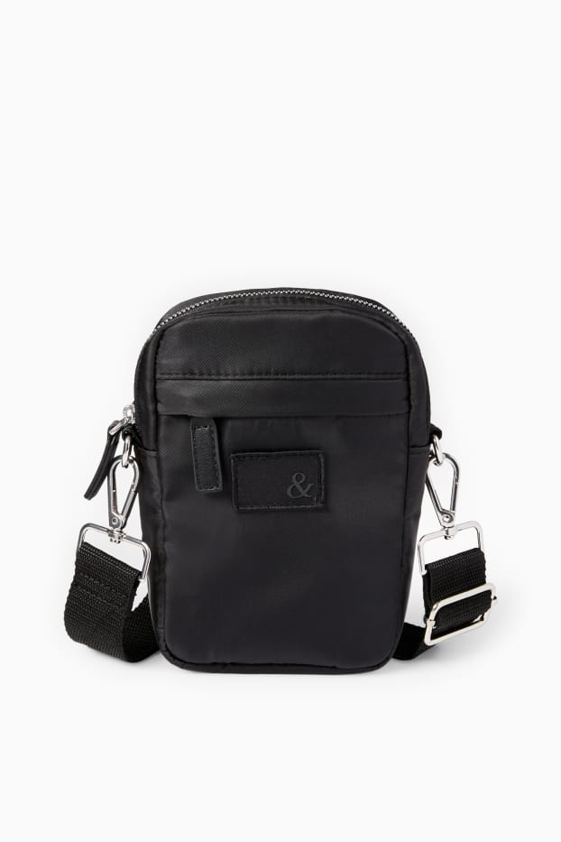 Home - Bandolera petita amb corretja extraïble - negre