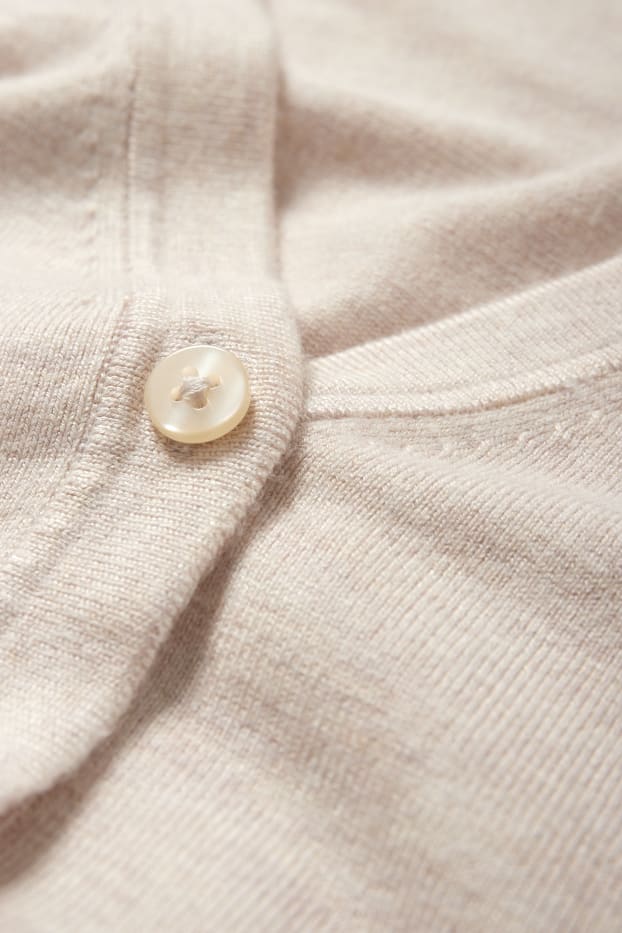 Women - Cardigan - light beige