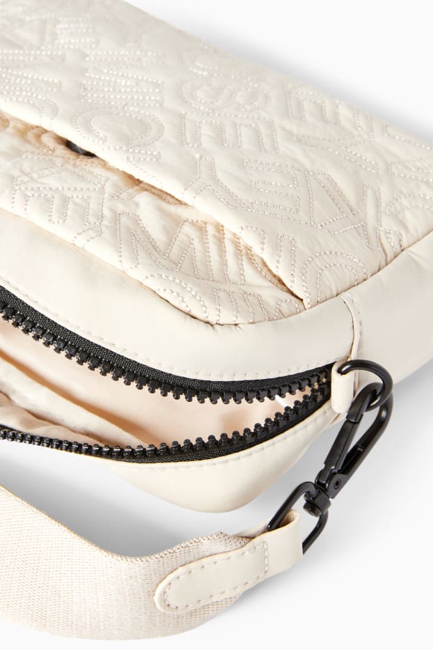 Femmes - Sac à bandoulière avec bandoulière amovible - Mickey Mouse - beige clair