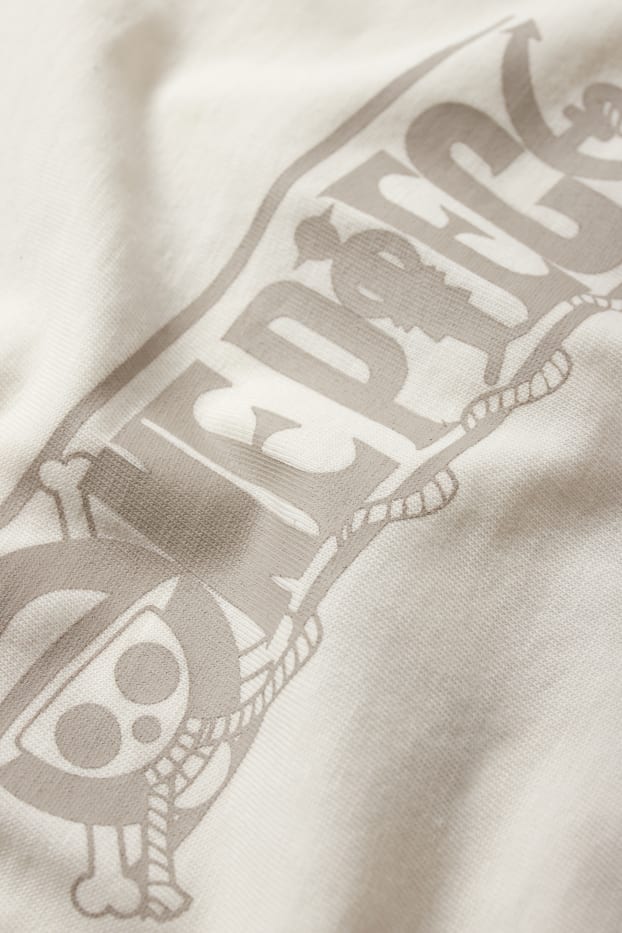 Uomo - T-shirt - One Piece - bianco crema