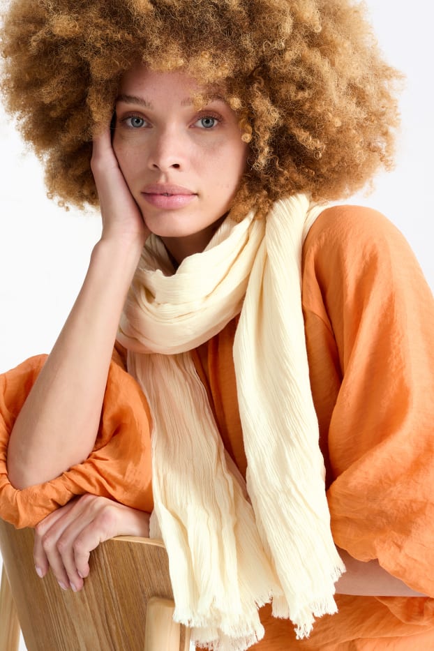 Women - Scarf - cremewhite