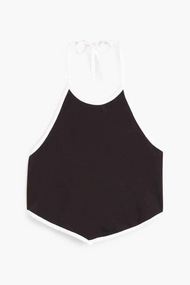 Dona - Crop top - negre