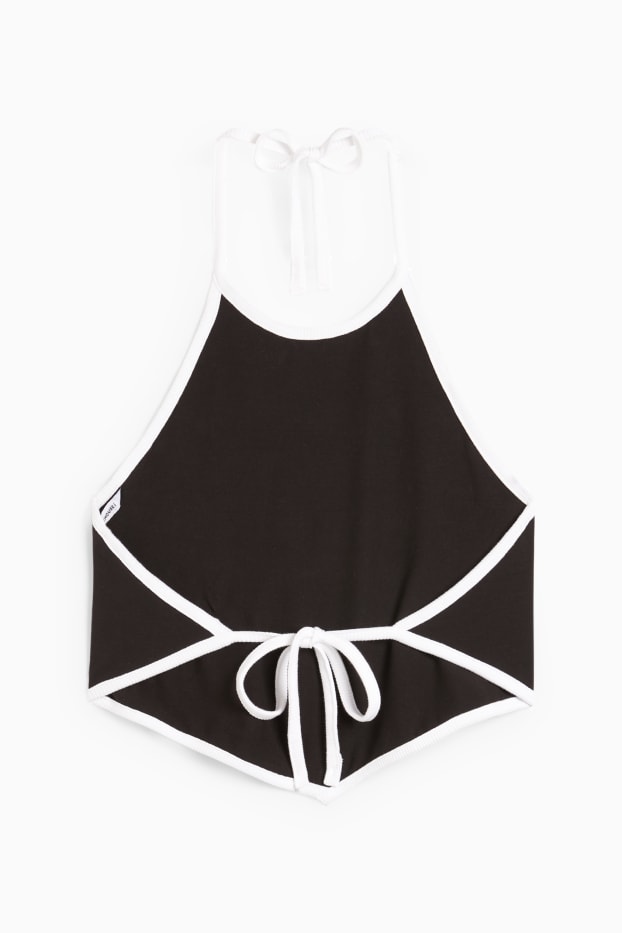 Dona - Crop top - negre