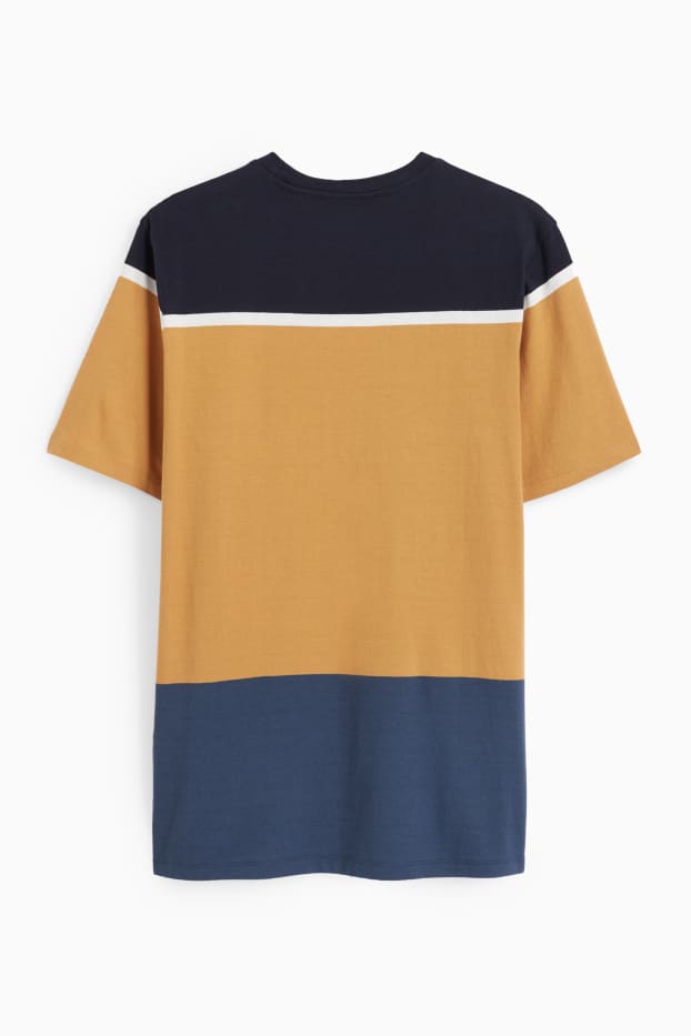 Men - T-shirt - light brown