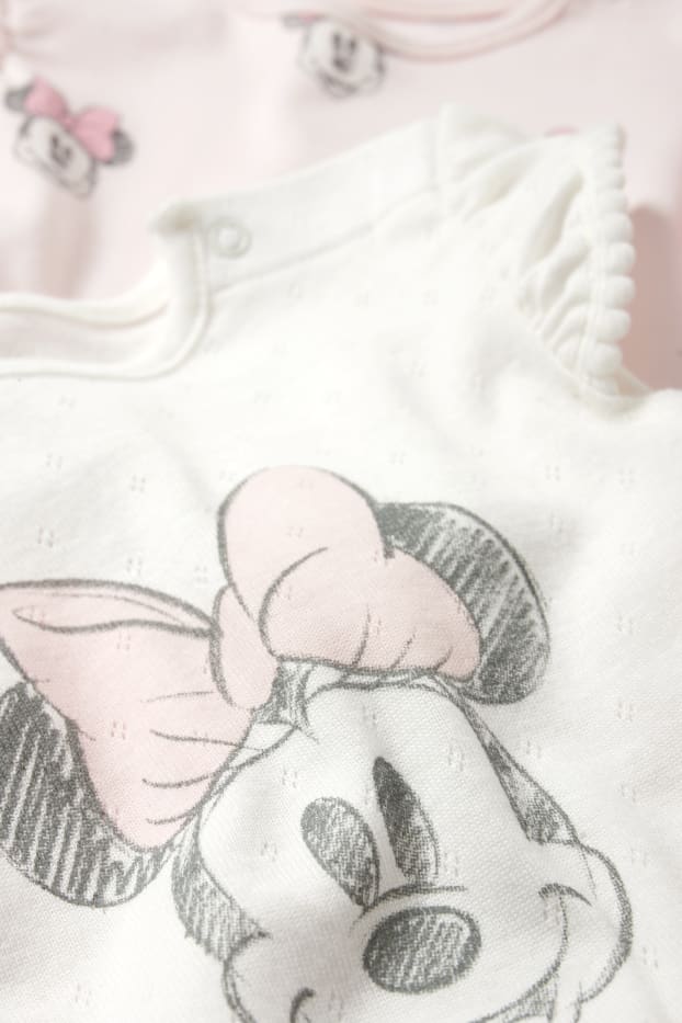 Baby Mädchen - Multipack 2er - Minnie Maus - Baby-Schlafanzug - rosa