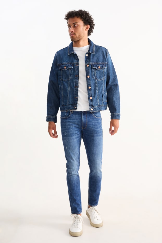 Home - Skinny jeans - LYCRA® - texà blau