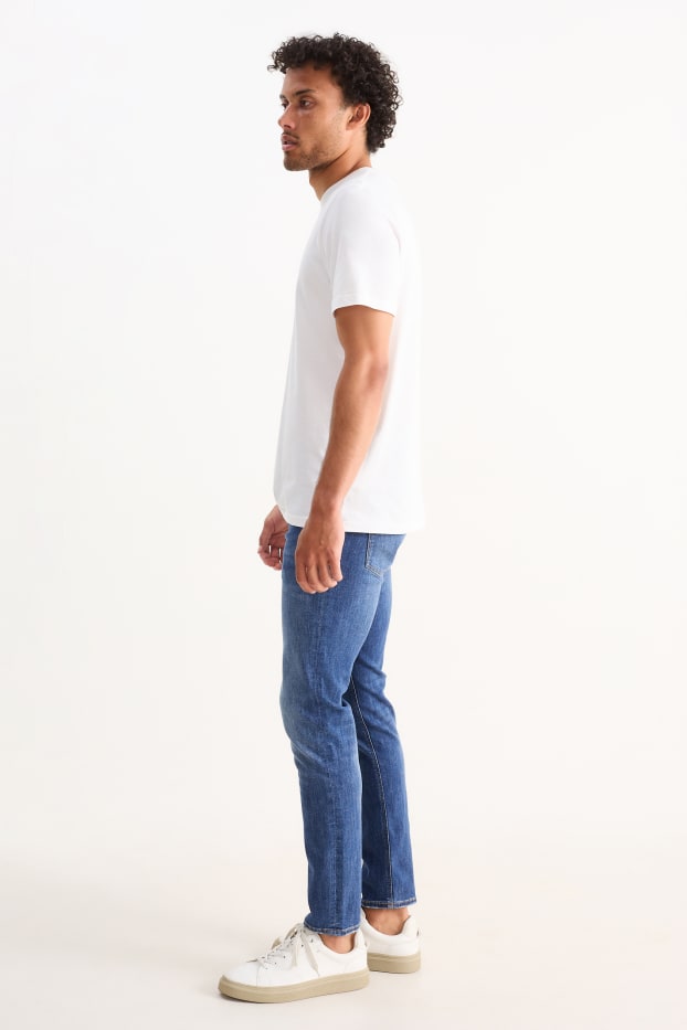 Home - Skinny jeans - LYCRA® - texà blau