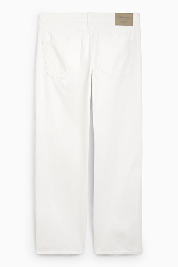 Home - Relaxed jeans - blanc trencat