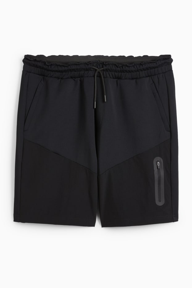 Hommes - Short de sport - noir