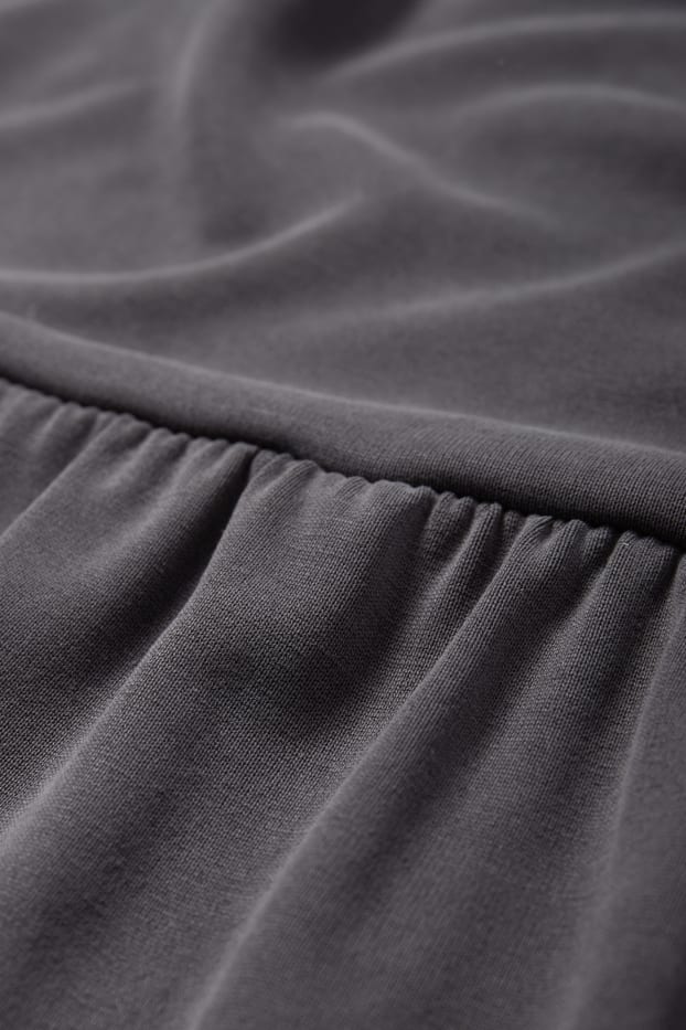Damen - A-Linien Kleid - dunkelgrau