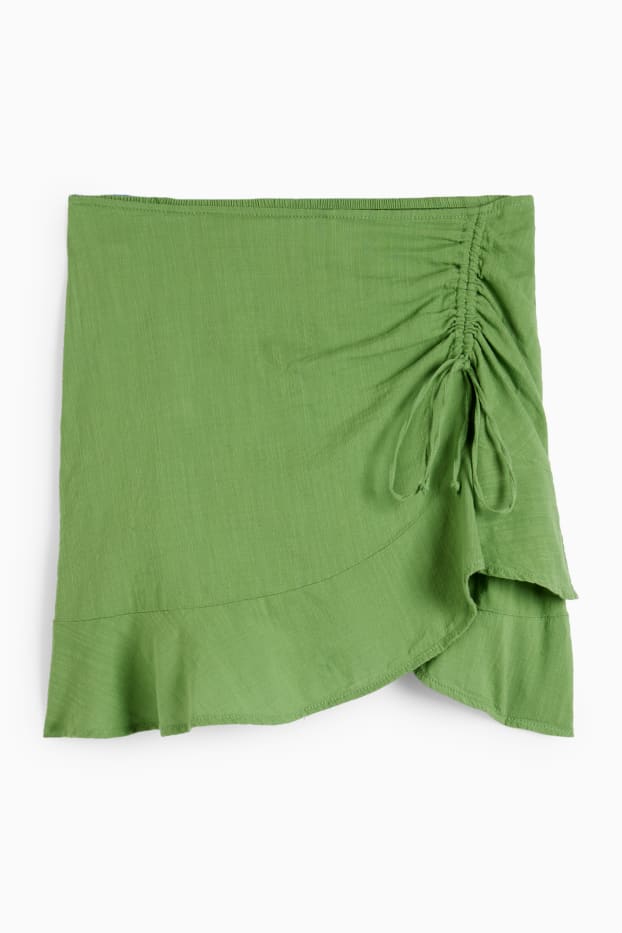 Femmes - Minijupe - vert