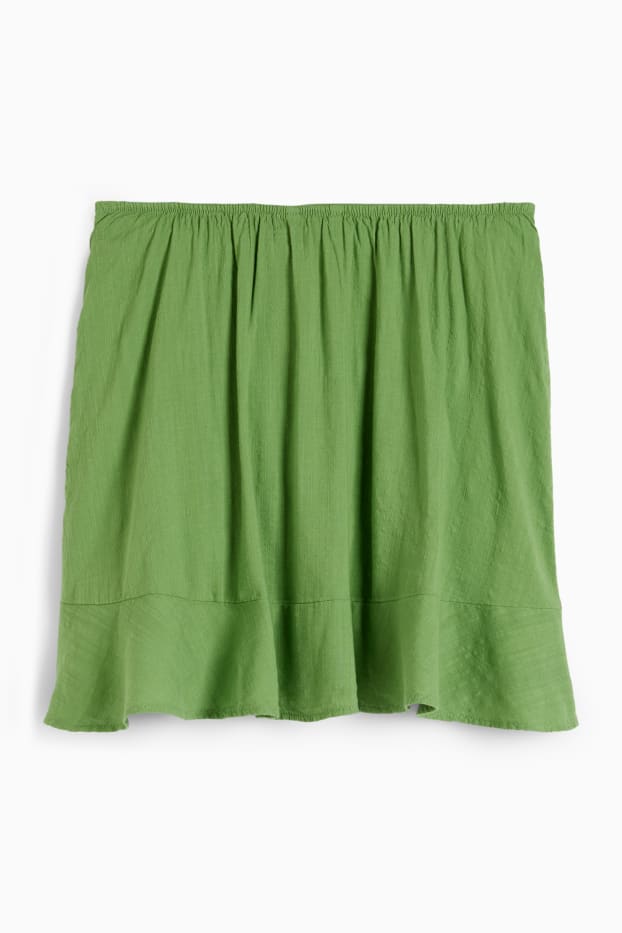 Femmes - Minijupe - vert