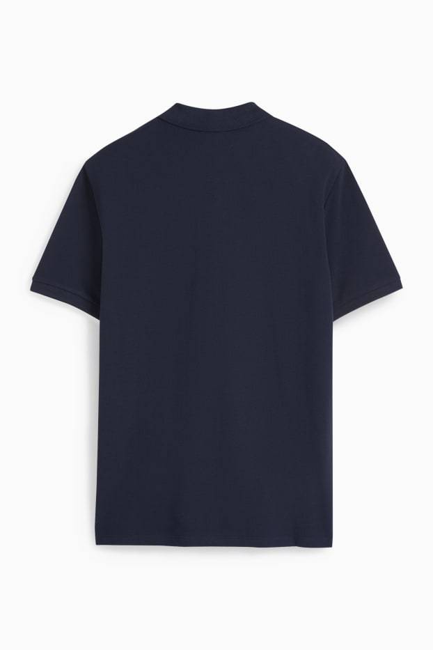 Hommes - Polo - regular fit - bleu foncé