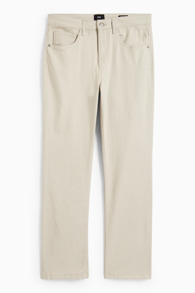Home - Pantalons - regular fit - gris clar