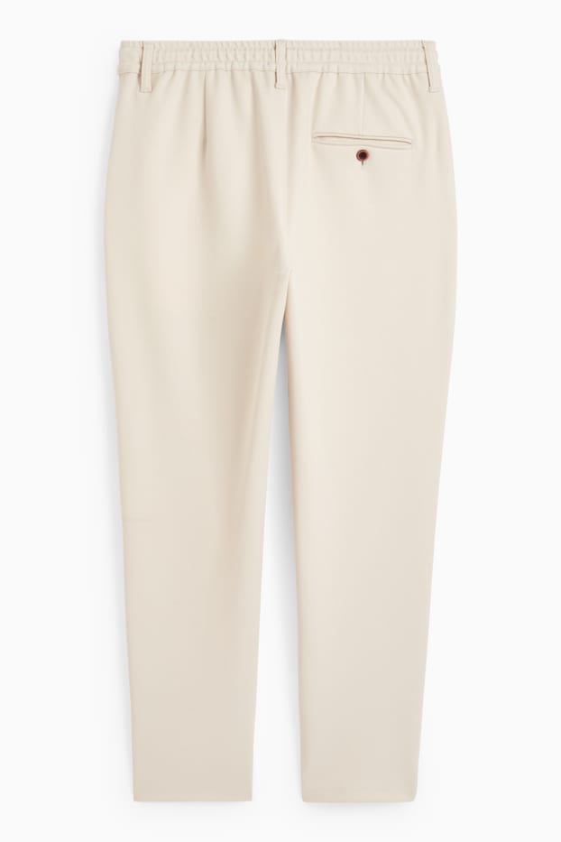 Heren - Chino - tapered fit - beige