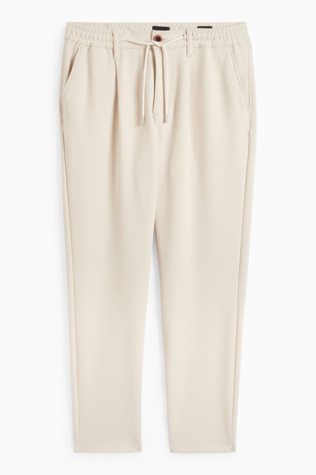 Heren - Chino - tapered fit - beige